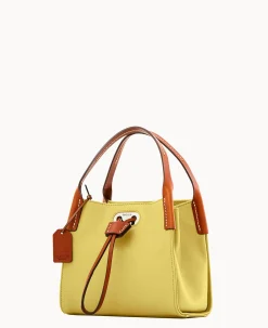 Dooney & Bourke Ready For the Getaway|Textured Leather<Oncour Twist Tiny Full Up Butter