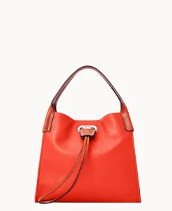 Dooney & Bourke Ready For the Getaway|Smooth Leather<Oncour Victoria Mini Full Up Persimmon
