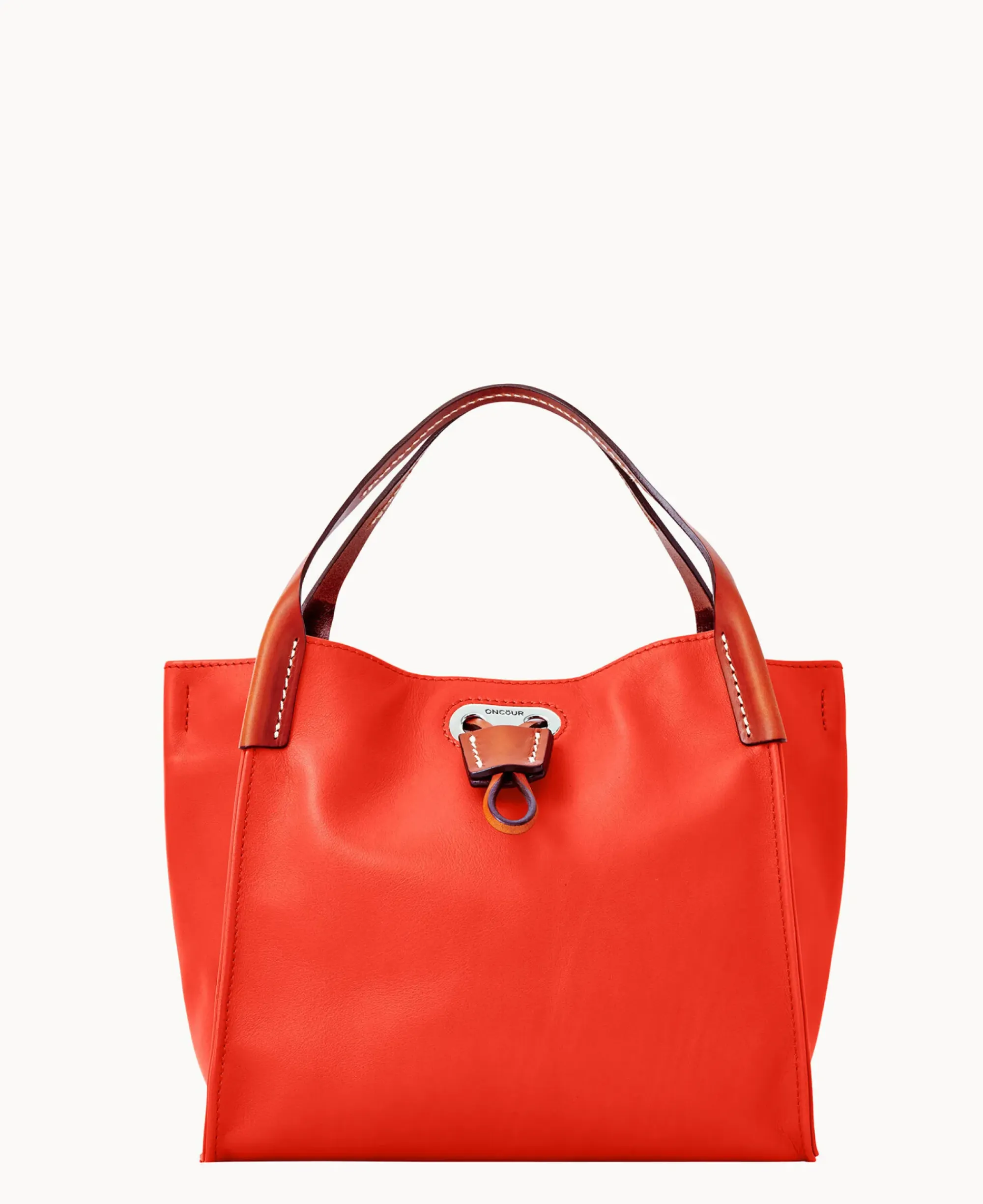 Dooney & Bourke Ready For the Getaway|Smooth Leather<Oncour Victoria Mini Full Up Persimmon