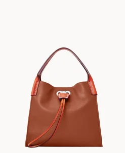 Dooney & Bourke Ready For the Getaway|Smooth Leather<Oncour Victoria Mini Full Up Chestnut