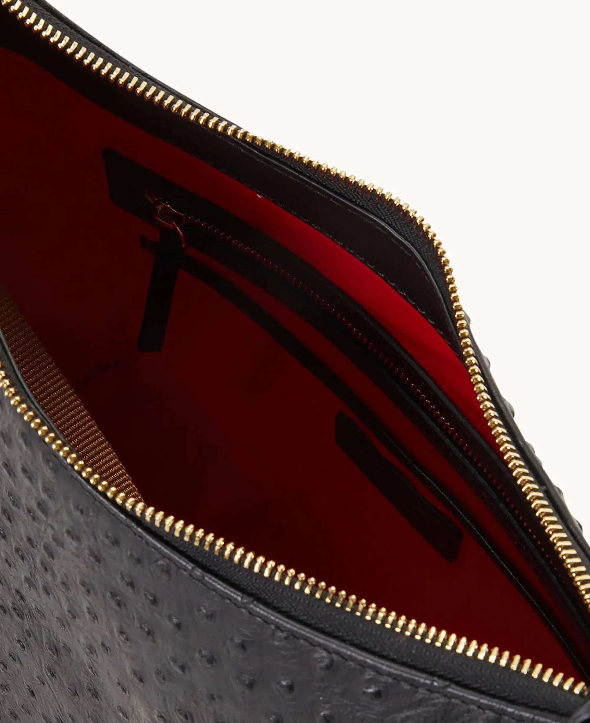 Dooney & Bourke Exotic Leather|Shoulder Bags<Ostrich Hobo Black