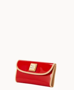 Dooney & Bourke Grab and Go|Clutches<Patent Continental Clutch Red