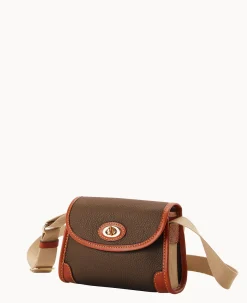 Dooney & Bourke The Pebble Grain Collection|Pebbled Leather<Pebble Grain 18 Crossbody Brown Tmoro