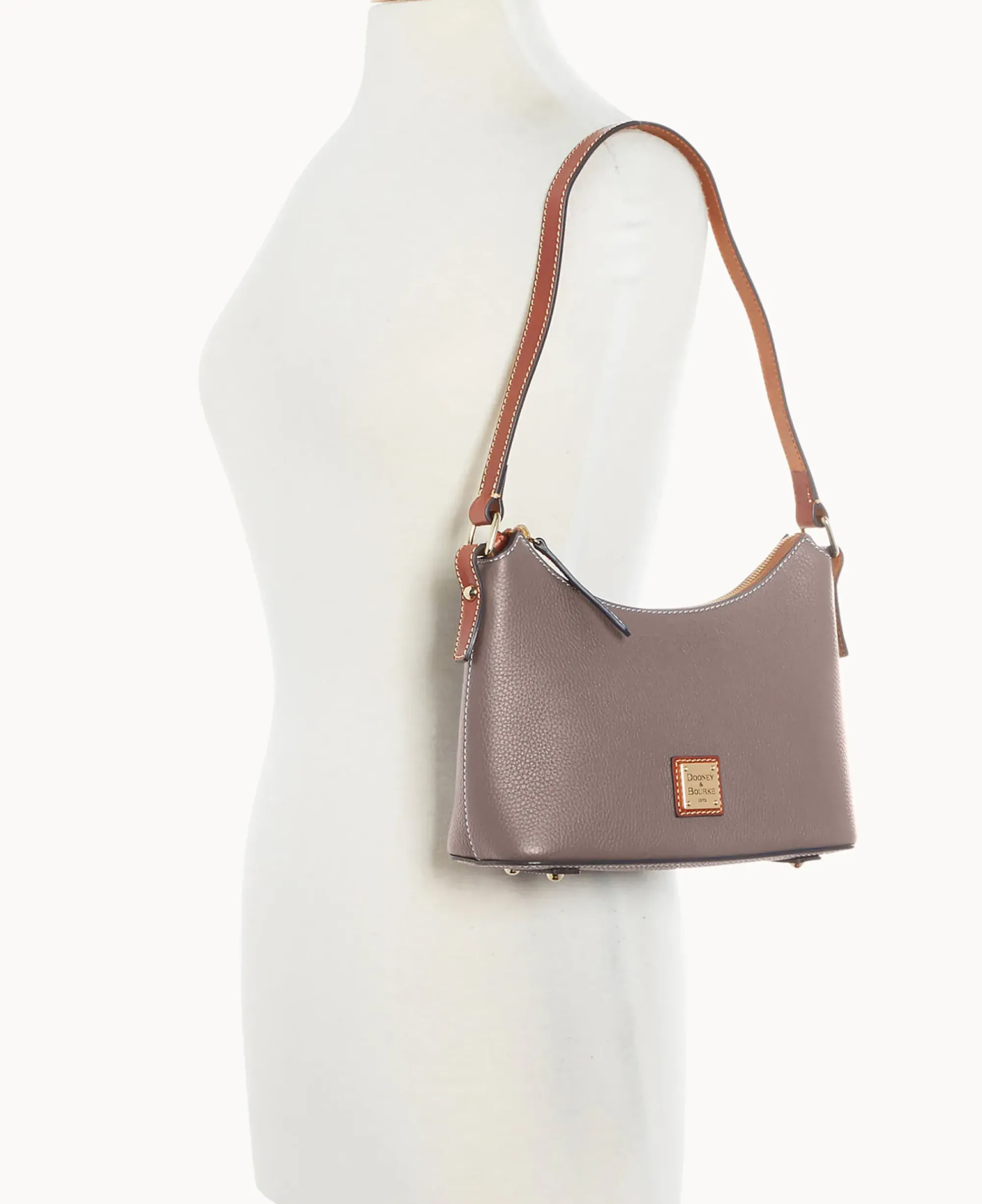 Dooney & Bourke The Pebble Grain Collection|Pebbled Leather<Pebble Grain Baguette Elephant