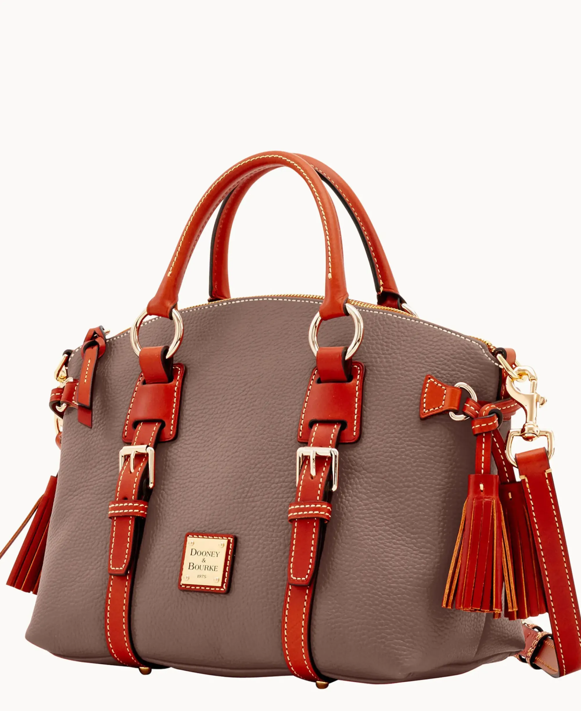 Dooney & Bourke The Pebble Grain Collection|Pebbled Leather<Pebble Grain Bristol Satchel Elephant