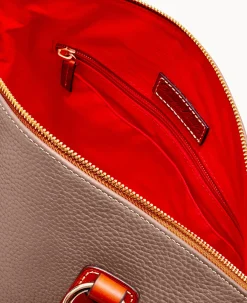 Dooney & Bourke The Pebble Grain Collection|Pebbled Leather<Pebble Grain Bristol Satchel Elephant