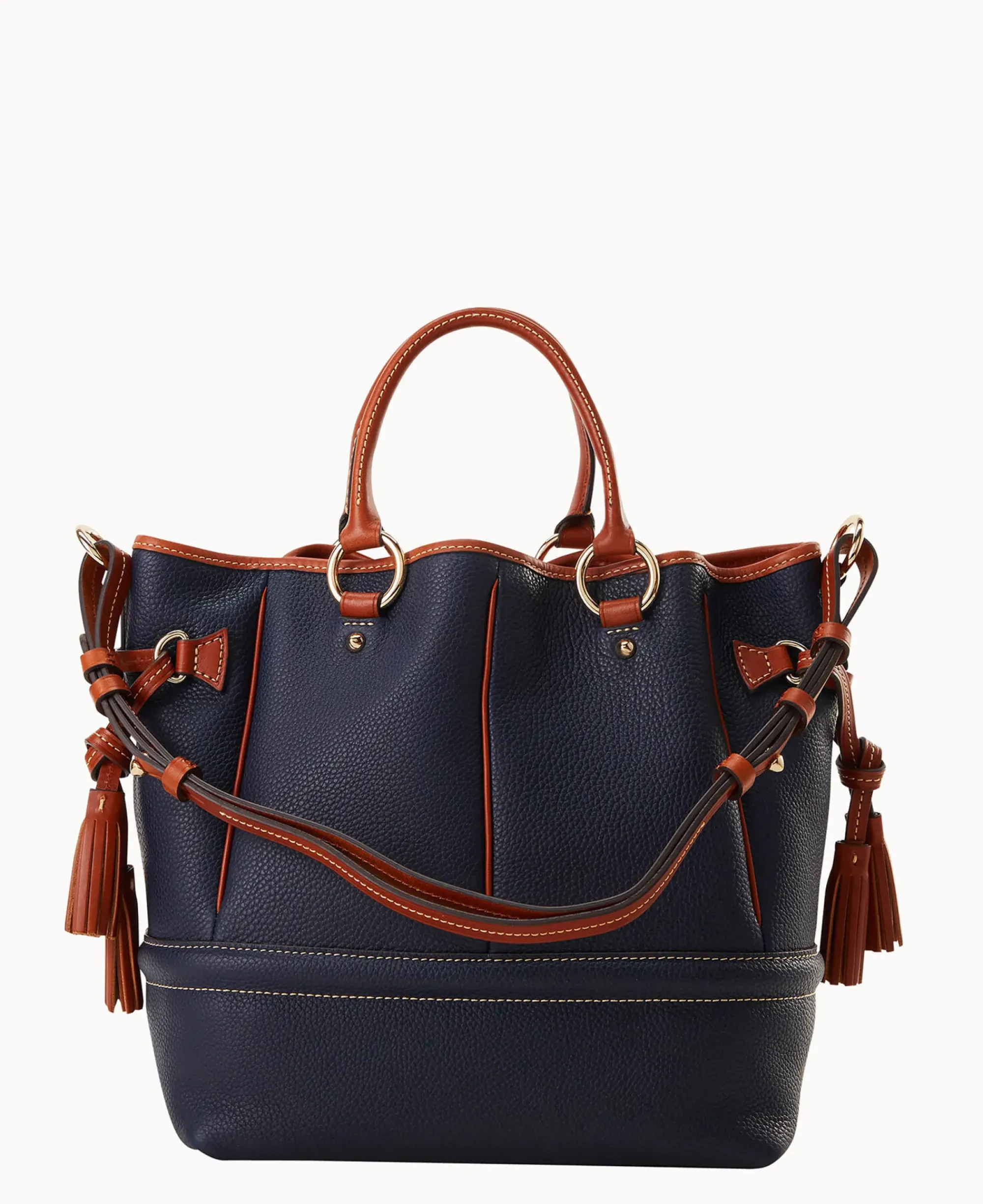 Dooney & Bourke The Pebble Grain Collection|Pebbled Leather<Pebble Grain Buckley Bag Midnight Blue