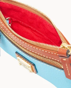 Dooney & Bourke The Pebble Grain Collection|Wallets<Pebble Grain Coin Case Sky Blue