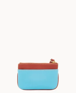 Dooney & Bourke The Pebble Grain Collection|Wallets<Pebble Grain Coin Case Sky Blue