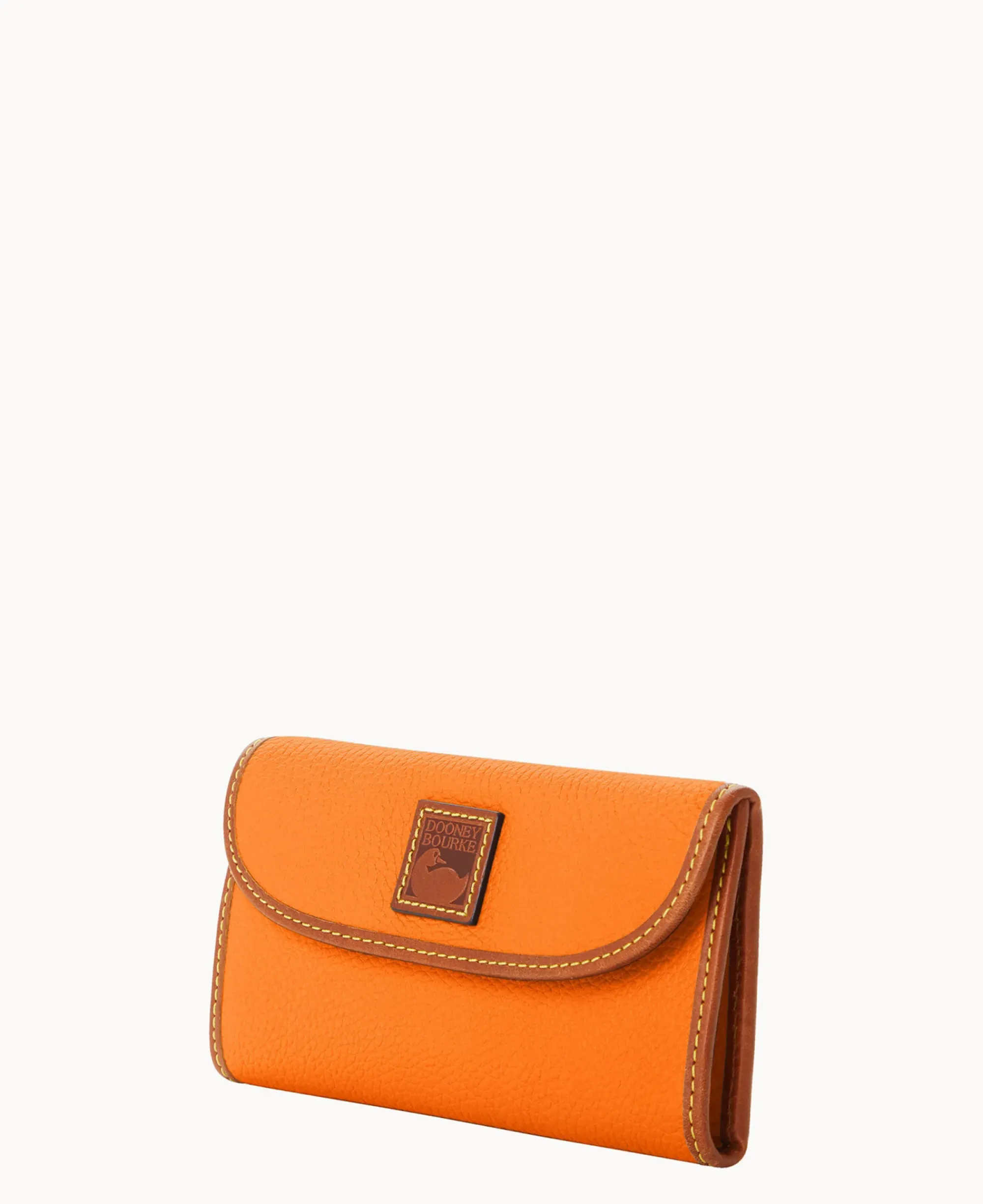 Dooney & Bourke The Pebble Grain Collection|Grab and Go<Pebble Grain Continental Clutch Clementine