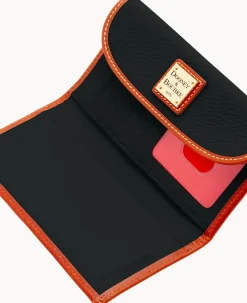 Dooney & Bourke The Pebble Grain Collection|Grab and Go<Pebble Grain Continental Clutch Black
