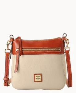 Dooney & Bourke The Pebble Grain Collection|Pebbled Leather<Pebble Grain Crossbody 25 Bone