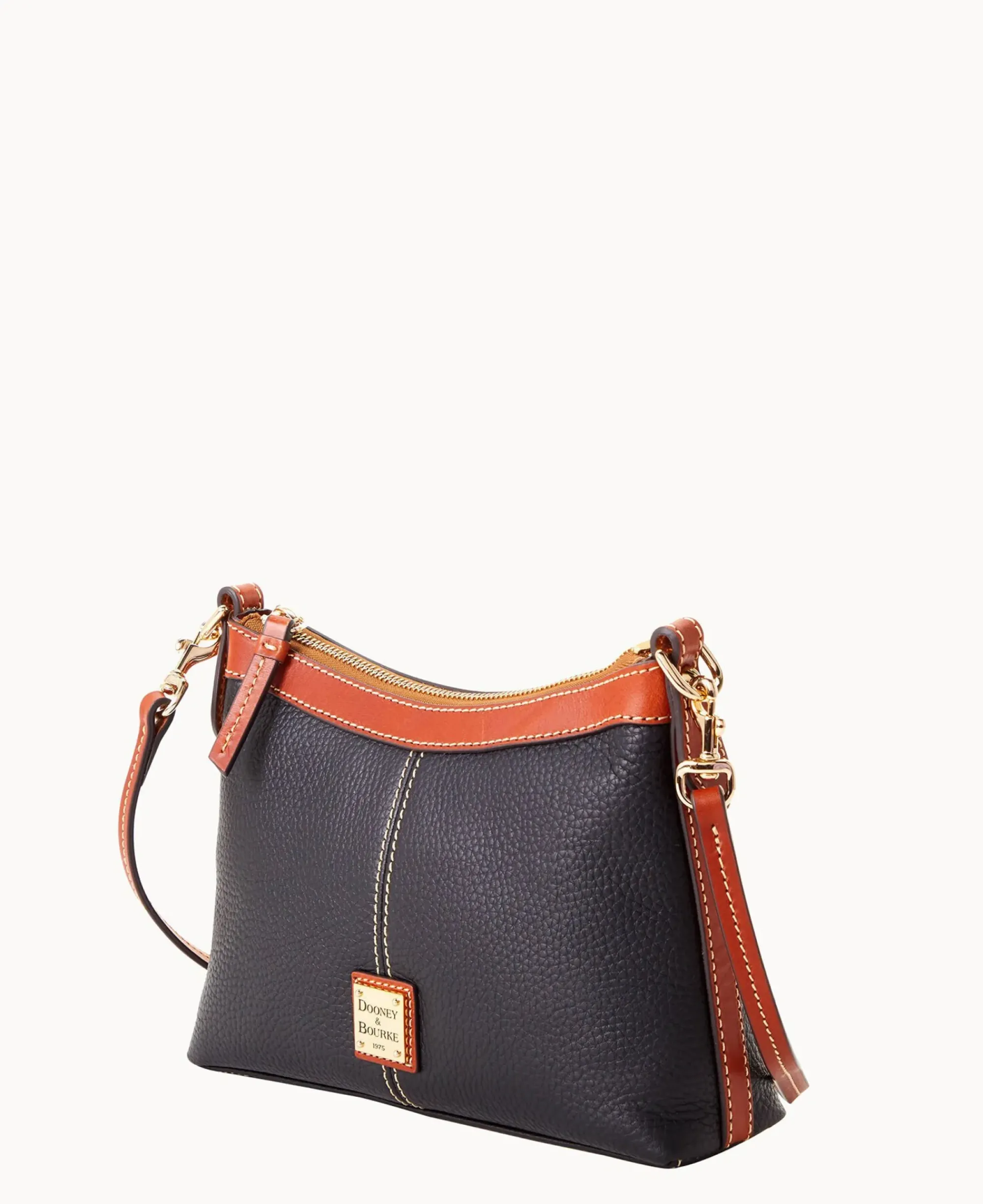 Dooney & Bourke The Pebble Grain Collection|Pebbled Leather<Pebble Grain Crossbody Pouch Black
