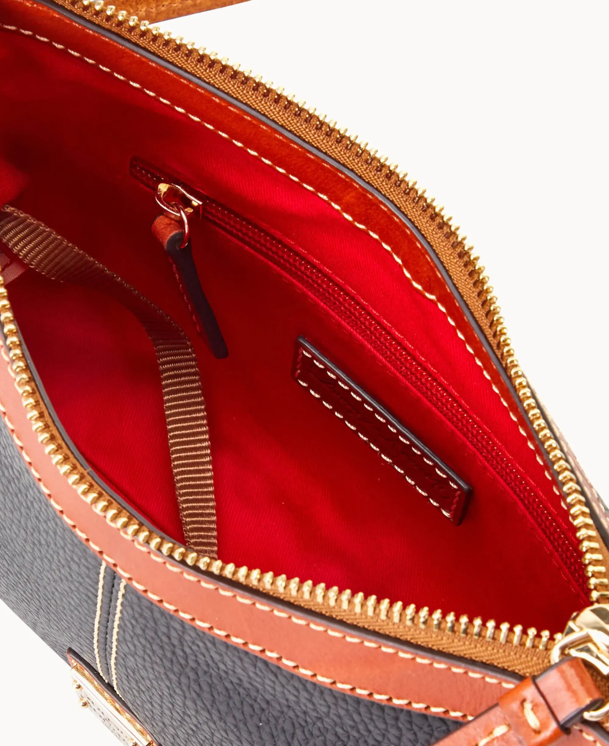 Dooney & Bourke The Pebble Grain Collection|Pebbled Leather<Pebble Grain Crossbody Pouch Black