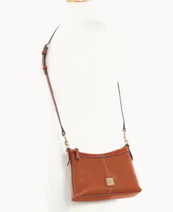 Dooney & Bourke The Pebble Grain Collection|Pebbled Leather<Pebble Grain Crossbody Pouch Caramel