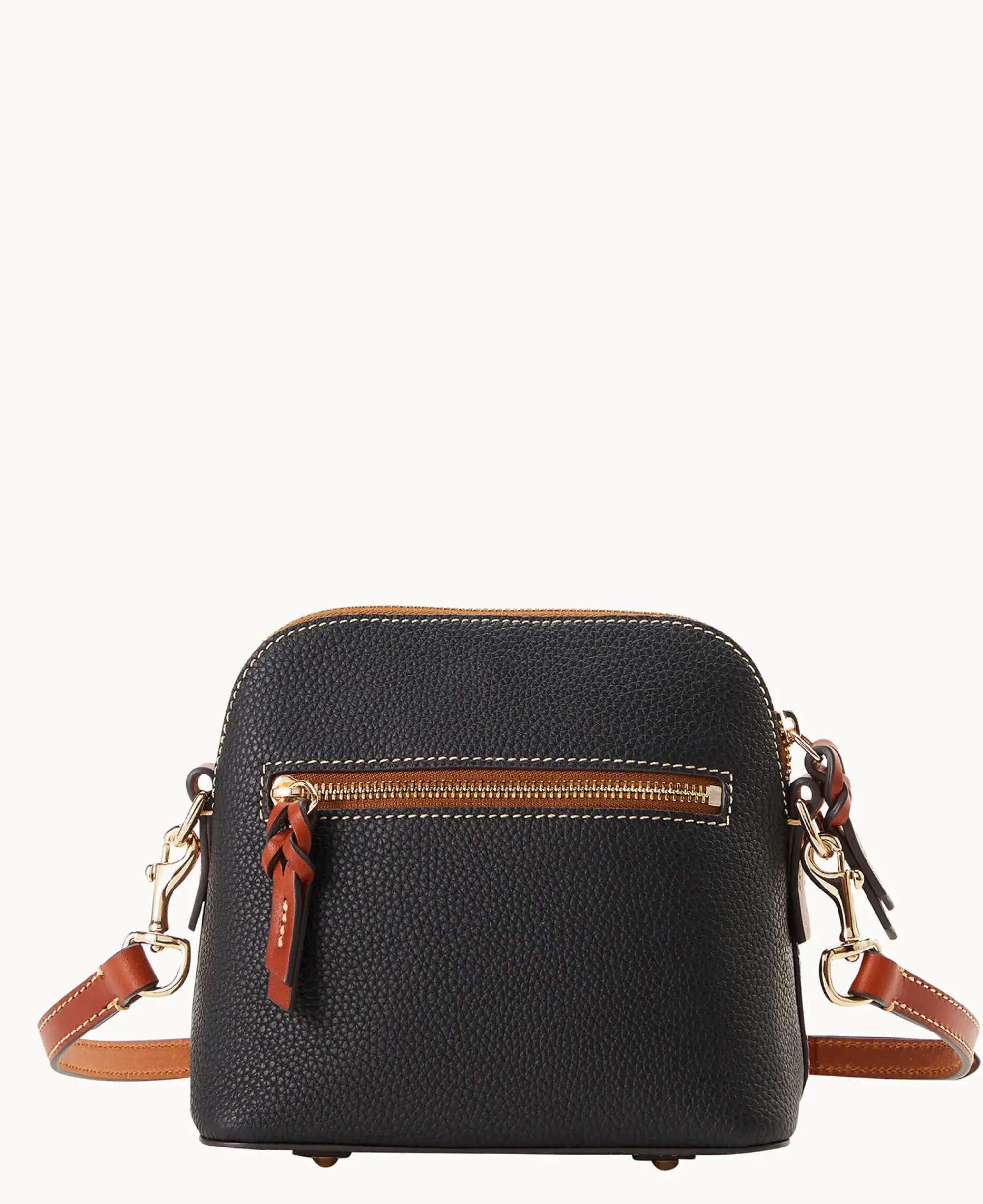 Dooney & Bourke The Pebble Grain Collection|Pebbled Leather<Pebble Grain Domed Crossbody Black