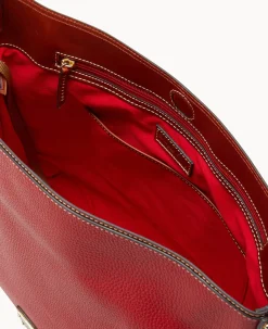 Dooney & Bourke The Pebble Grain Collection|Pebbled Leather<Pebble Grain Extra Large Courtney Sac Red