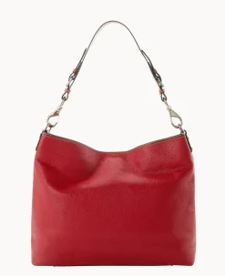 Dooney & Bourke The Pebble Grain Collection|Pebbled Leather<Pebble Grain Extra Large Courtney Sac Red