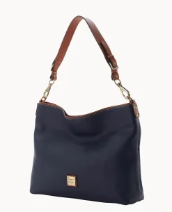 Dooney & Bourke The Pebble Grain Collection|Pebbled Leather<Pebble Grain Extra Large Courtney Sac Midnight Blue