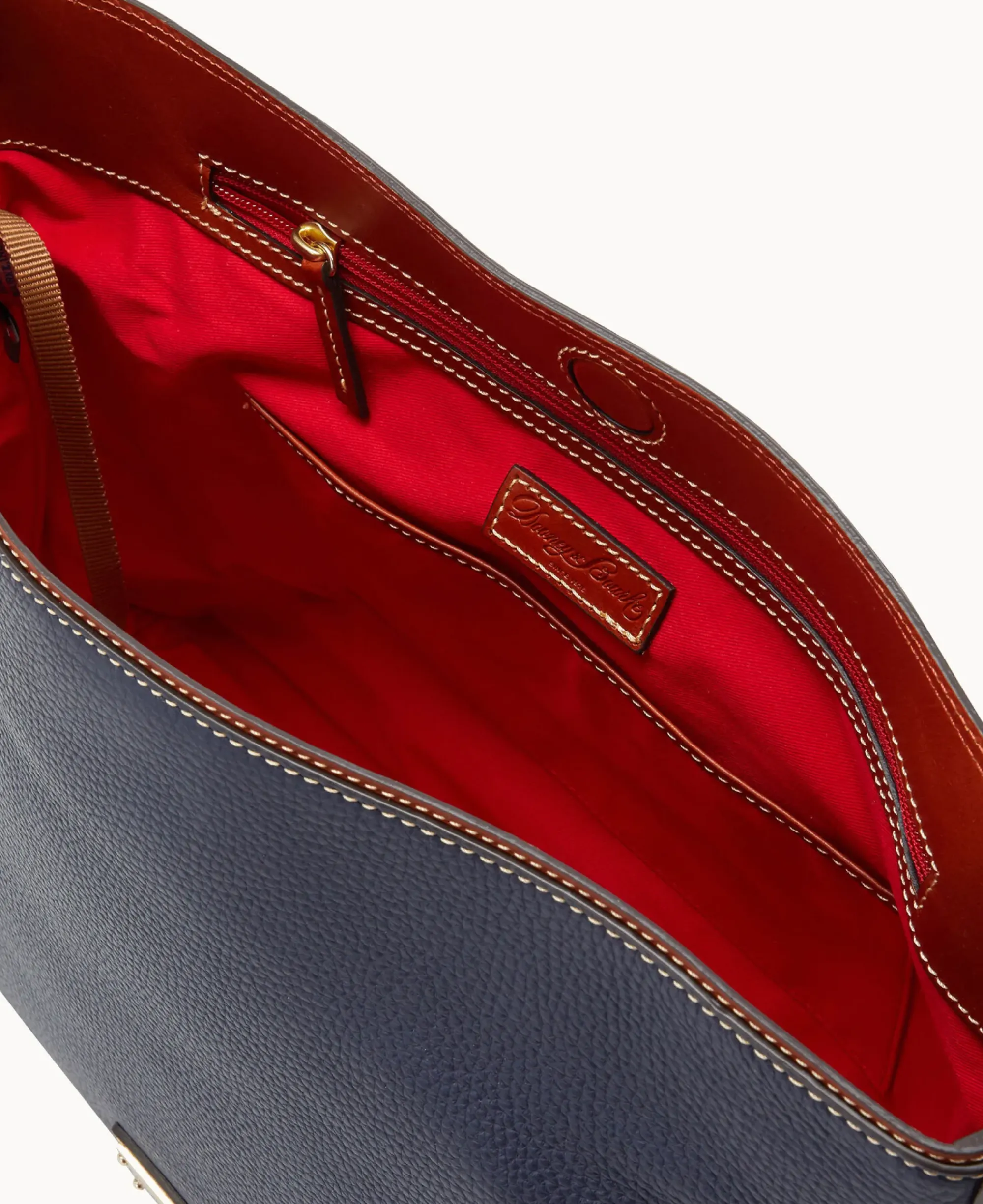 Dooney & Bourke The Pebble Grain Collection|Pebbled Leather<Pebble Grain Extra Large Courtney Sac Midnight Blue