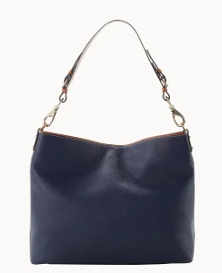 Dooney & Bourke The Pebble Grain Collection|Pebbled Leather<Pebble Grain Extra Large Courtney Sac Midnight Blue