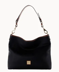 Dooney & Bourke The Pebble Grain Collection|Pebbled Leather<Pebble Grain Extra Large Courtney Sac Black