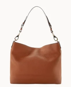 Dooney & Bourke The Pebble Grain Collection|Pebbled Leather<Pebble Grain Extra Large Courtney Sac Caramel