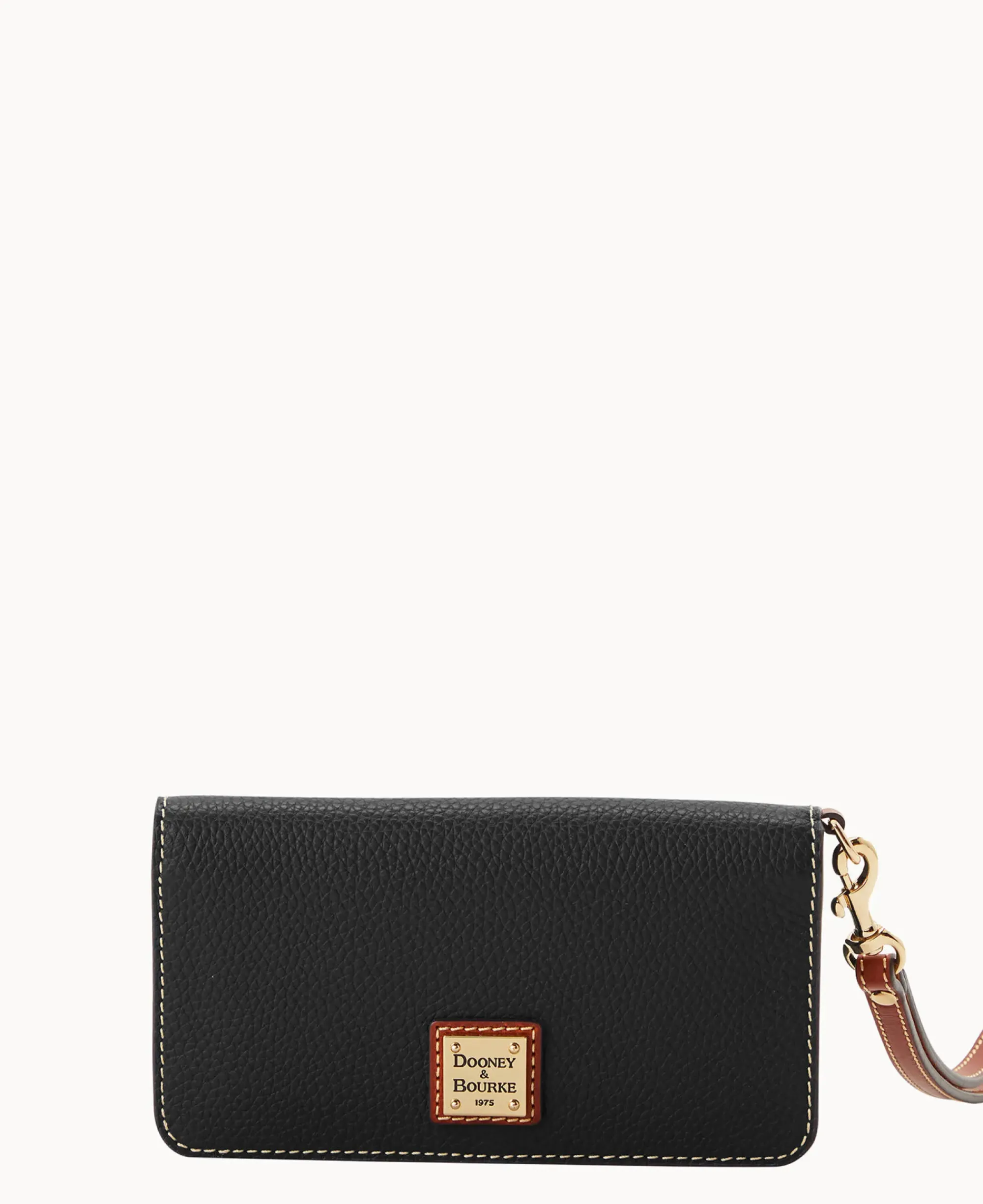 Dooney & Bourke The Pebble Grain Collection|Grab and Go<Pebble Grain Fey Phone Wristlet Black