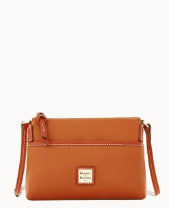 Dooney & Bourke The Pebble Grain Collection|Pebbled Leather<Pebble Grain Ginger Crossbody Caramel