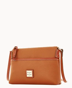 Dooney & Bourke The Pebble Grain Collection|Pebbled Leather<Pebble Grain Ginger Crossbody Caramel
