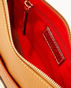Dooney & Bourke The Pebble Grain Collection|Pebbled Leather<Pebble Grain Ginger Crossbody Caramel