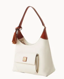Dooney & Bourke The Pebble Grain Collection|Pebbled Leather<Pebble Grain Hobo White