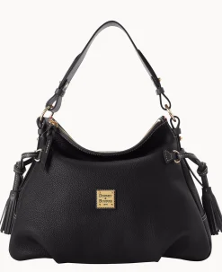 Dooney & Bourke The Pebble Grain Collection|Pebbled Leather<Pebble Grain Hobo Black Black
