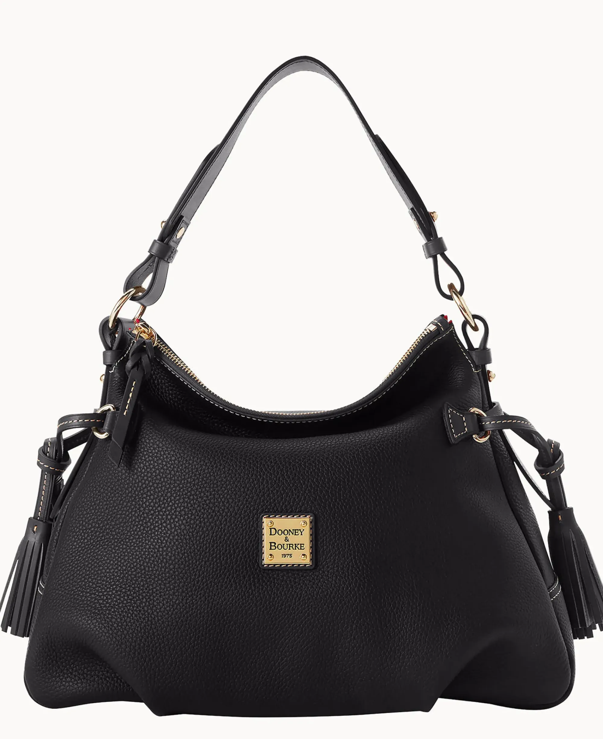 Dooney & Bourke The Pebble Grain Collection|Pebbled Leather<Pebble Grain Hobo Black Black