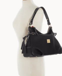 Dooney & Bourke The Pebble Grain Collection|Pebbled Leather<Pebble Grain Hobo Black Black
