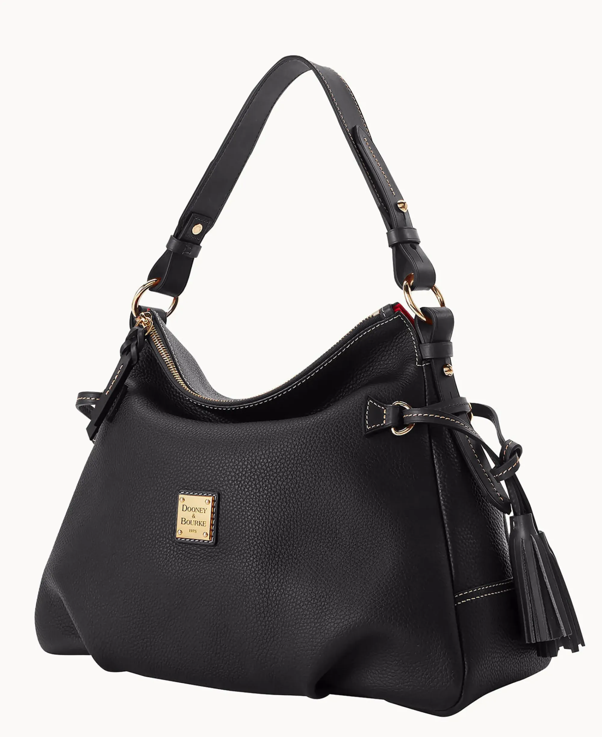 Dooney & Bourke The Pebble Grain Collection|Pebbled Leather<Pebble Grain Hobo Black Black