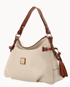 Dooney & Bourke The Pebble Grain Collection|Pebbled Leather<Pebble Grain Hobo Bone