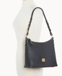 Dooney & Bourke The Pebble Grain Collection|Pebbled Leather<Pebble Grain Hobo Black Black