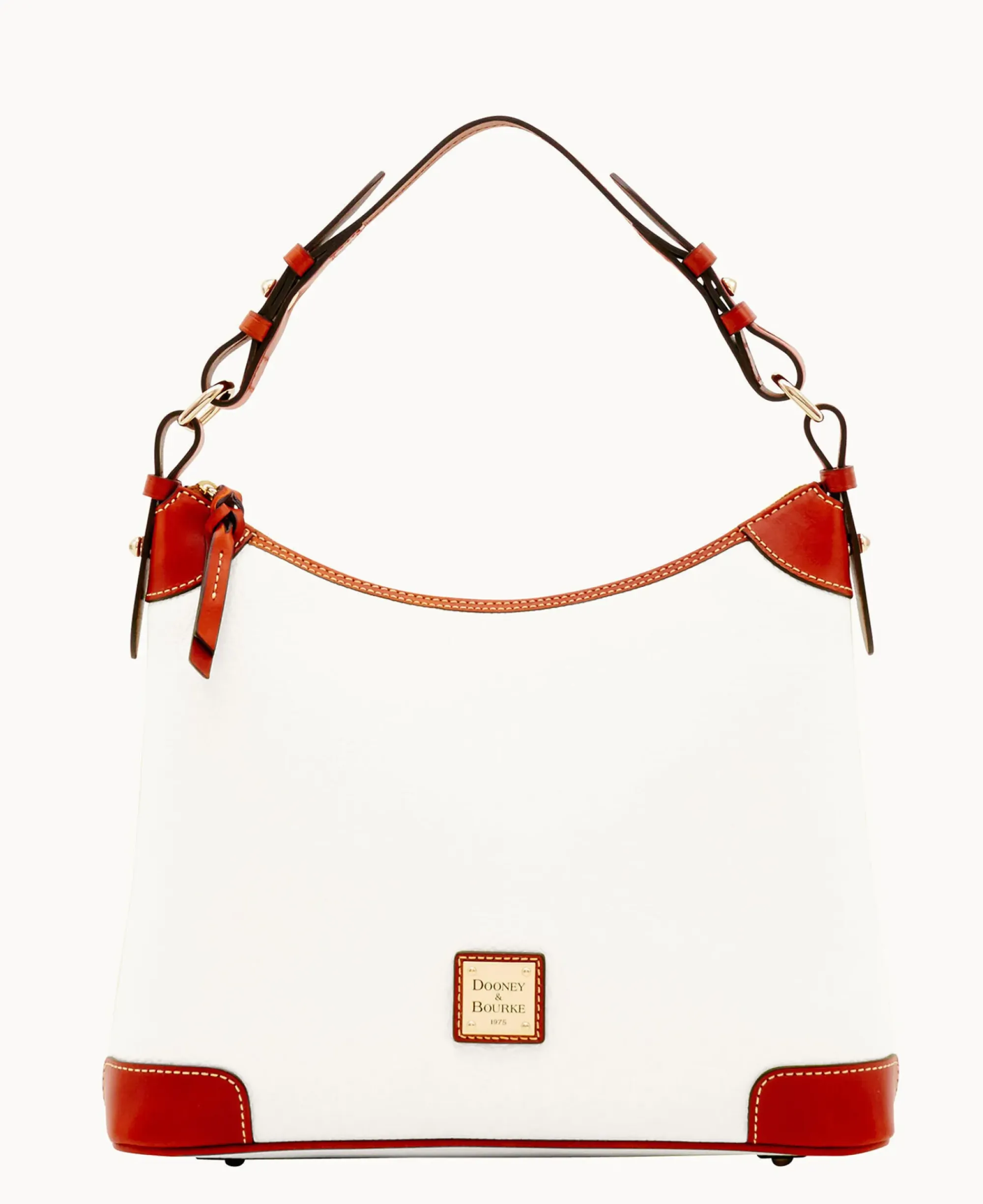 Dooney & Bourke The Pebble Grain Collection|Ready For the Getaway<Pebble Grain Hobo White