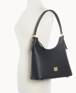 Dooney & Bourke The Pebble Grain Collection|Pebbled Leather<Pebble Grain Hobo Black Black