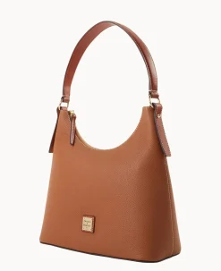 Dooney & Bourke The Pebble Grain Collection|Pebbled Leather<Pebble Grain Hobo Caramel