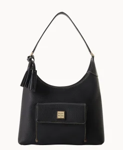 Dooney & Bourke The Pebble Grain Collection|Pebbled Leather<Pebble Grain Hobo Black Black
