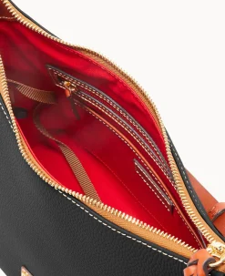 Dooney & Bourke The Pebble Grain Collection|Pebbled Leather<Pebble Grain Hobo Black