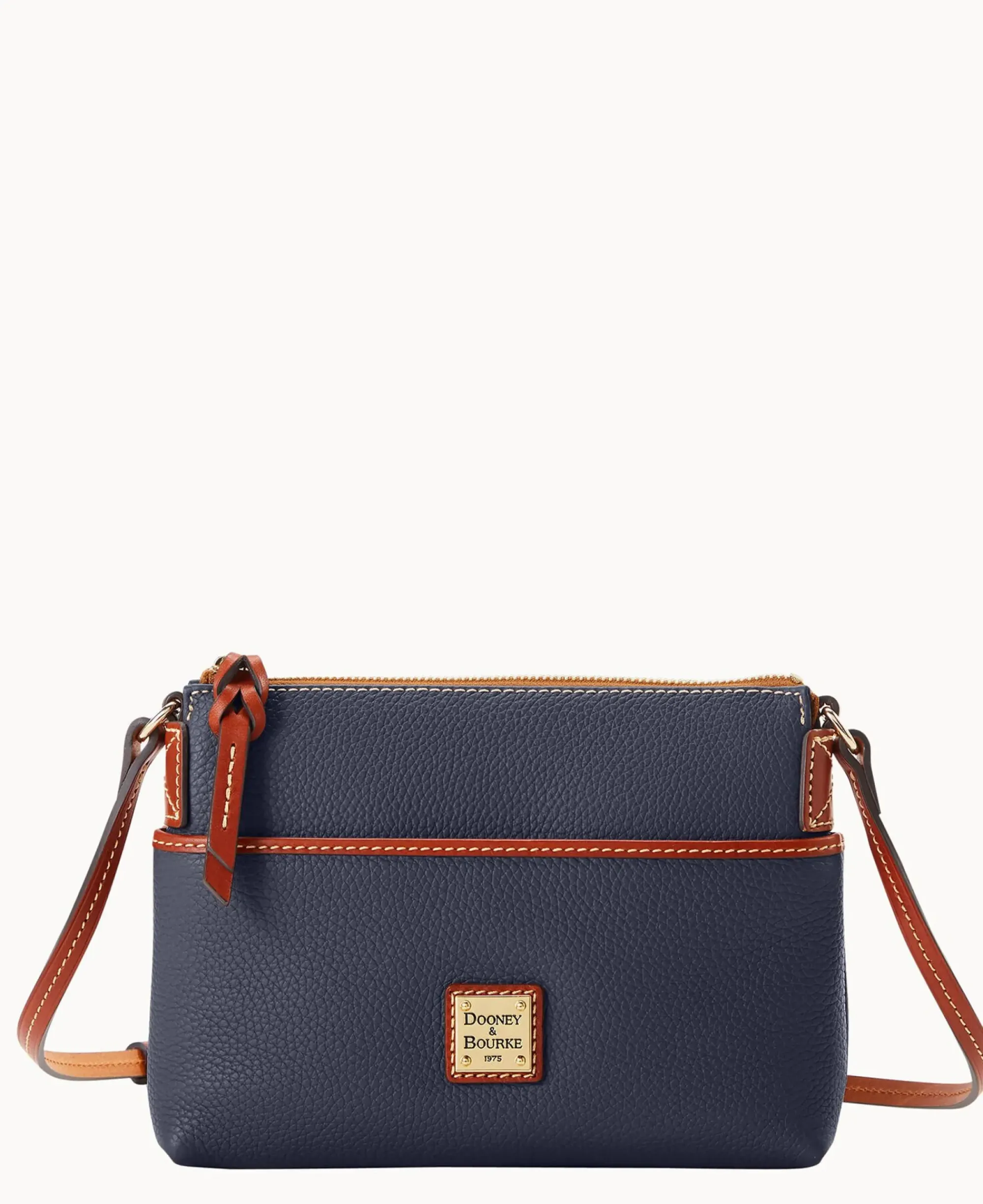 Dooney & Bourke Mini Bags|Shoulder Bags<Pebble Grain Katie Crossbody Midnight Blue