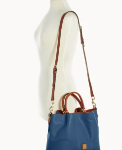 Dooney & Bourke The Pebble Grain Collection|Pebbled Leather<Pebble Grain Large Barlow Jeans