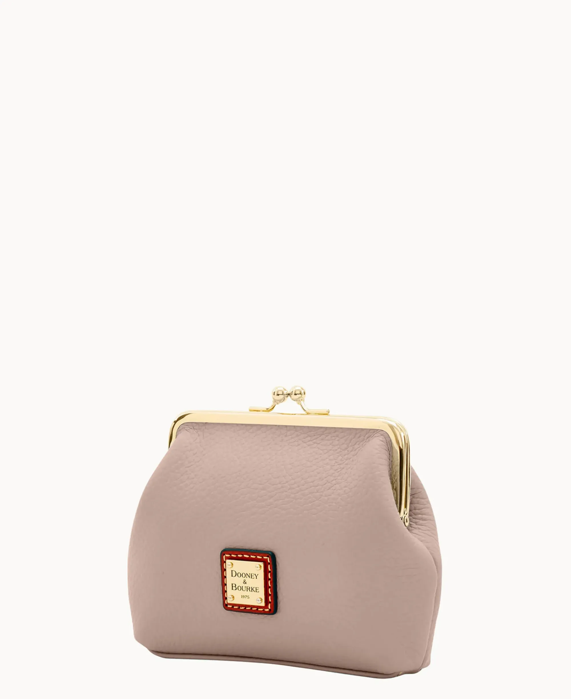 Dooney & Bourke The Pebble Grain Collection|Clutches<Pebble Grain Large Frame Purse Oyster