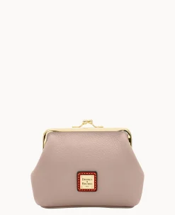 Dooney & Bourke The Pebble Grain Collection|Clutches<Pebble Grain Large Frame Purse Oyster
