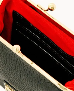 Dooney & Bourke The Pebble Grain Collection|Grab and Go<Pebble Grain Large Framed Purse Black Black