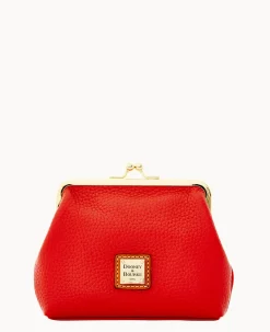 Dooney & Bourke The Pebble Grain Collection|Grab and Go<Pebble Grain Large Framed Purse Red