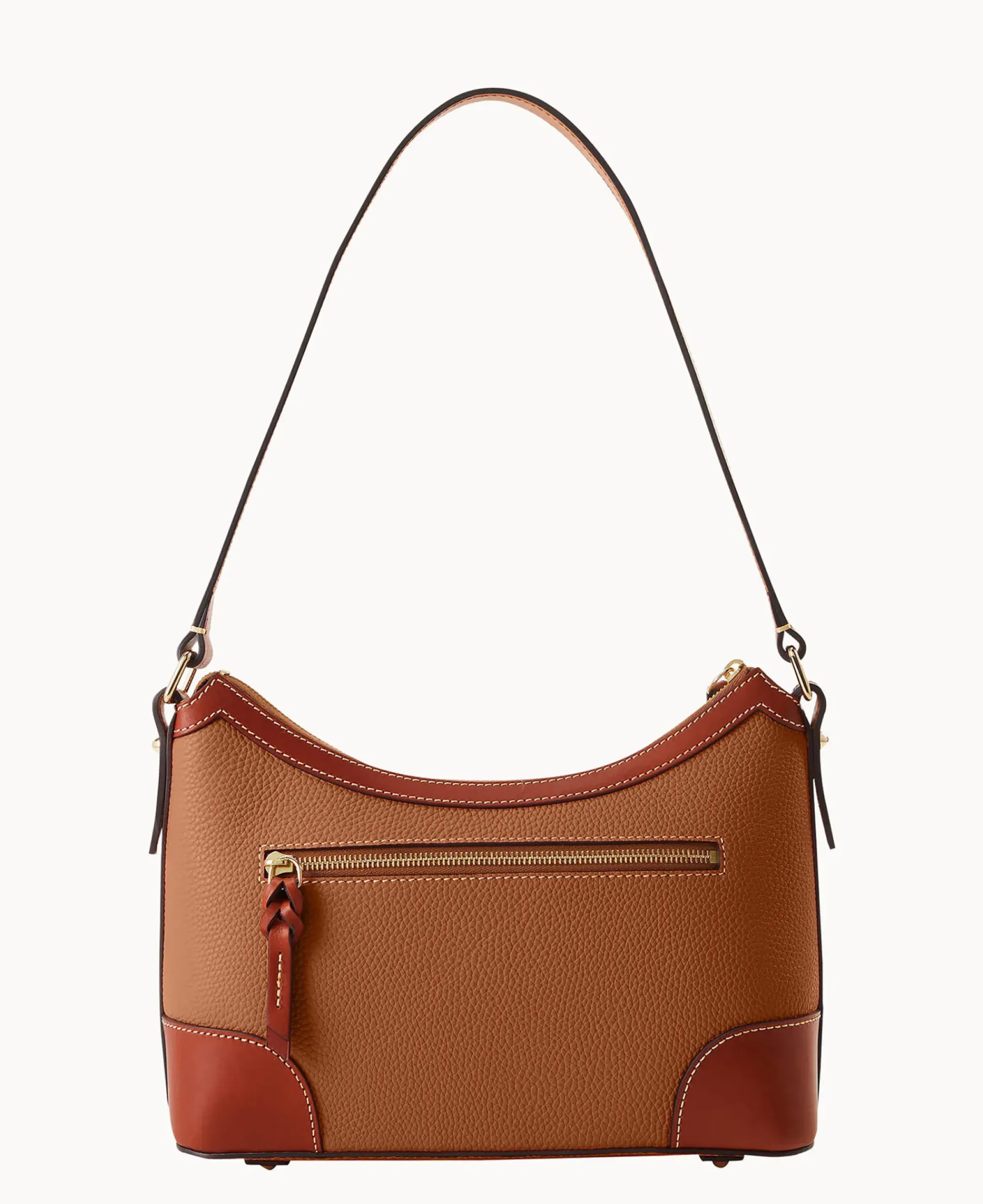 Dooney & Bourke The Pebble Grain Collection|Pebbled Leather<Pebble Grain Large Shoulder Bag Caramel